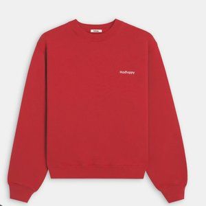 Madhappy Red Crewneck Sweatshirt